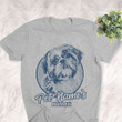 Personalized Shih Tzu Dog Shirts For Human Bella Canvas Unisex T-shirt Athletic Heather