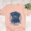 Personalized Peekapoo Dog Shirts For Human Bella Canvas Unisex T-shirt Heather Peach