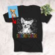 Hello New Students Customized Dog Photo T-Shirt Love Student Back To School Shirt