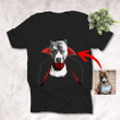 Halloween Vampire Costume Customized Dog T-Shirt Gift For Halloween, Spooky Vibes Lover