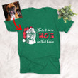 There's Some Ho In This House Santa Dog Custom T-Shirt Christmas Gift For Pet Parents, Dog Owner