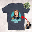 Customized Kid's photo Colourful Painting T-shirt Gift For Parents