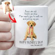 Happy Father's Day Dog Dad Mug, Pet Mug, Best Gift For Father