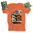 Personalized Vintage Retro Halloween Dog T-shirt For Dog Dad, Dog Mom Halloween Gift For Dog Lovers
