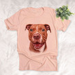American Pit Bull Terrier Water Color Style Dog Lover Unisex T-shirt