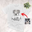 Personalized Family Unisex T-shirt Special Gift For Dog Owners