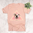 Customized Layer Art Unisex T-shirt Special Gift For Dog Owners