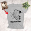 Customized Rolling Fatties Unisex T-shirt For Cat Lovers