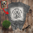 Custom Dog Photo With Funny Quotes Bleached Unisex T-shirt