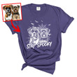 Personalized Halloween Dog Sprider Net Comfort Color Unisex T-shirt