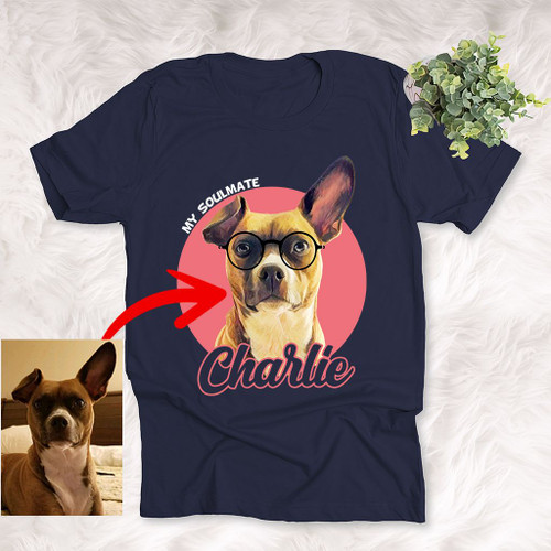 Personalized Pet Colourful Painting - Marvelous Beloved Pet Unisex Adult T-shirt For Pet Owners