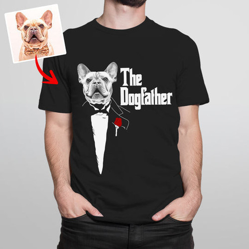 The Dog Father Custom T-Shirt Dog Dad Gift
