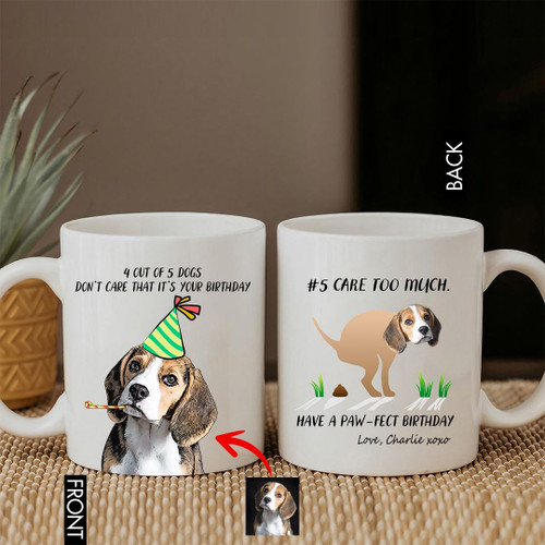 Dog Birthday Funny Personalized Mug Birthday Gift