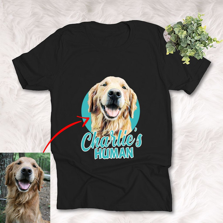 Customized Pet Colourful Painting - Human Marvelous Unisex T-shirt For Pet Owners