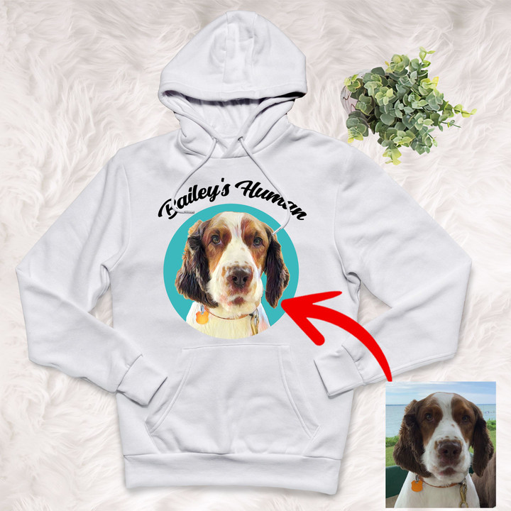 Personalized Pet Colourful Painting - Marvelous Beloved Pet Unisex Hoodie For Pet Owners