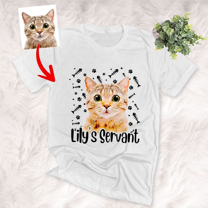 Personalized Cat Colorful Unisex T-shirt, Gift for Catlovers, Cat Mom