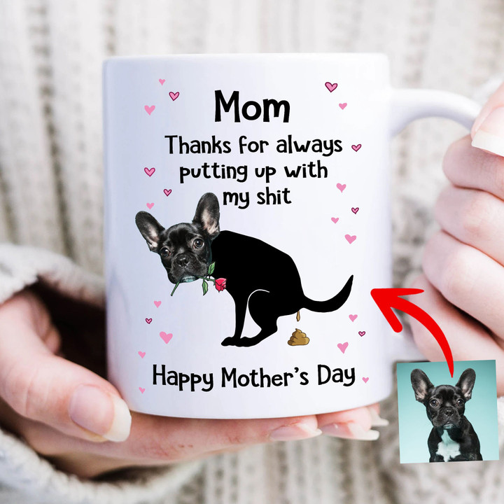 Funny Mother's Day Mug Personalized Pet Mug Dog Parent's Gift