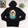 Customized Pet Colourful Painting - Human Marvelous Unisex Hoodie For Pet Owners