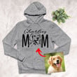 Furry Mom Custom Pet Portrait Adult Hoodie Pet Memorial Gift For Dog Lovers