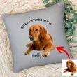 Pawperty Of Pet Customized Photo Pillow Case Gift For Dog Dads, Pet Moms, Anniversary Gift For Girlfriend, Boyfriend