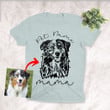 Dog Papa Dog Mama To Be Owner Customized Unisex T-shirt Gift For Dog Papa