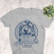 Personalized Bernedoodle Dog Shirts For Human Bella Canvas Unisex T-shirt Athletic Heather