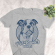 Personalized Boston Terrier Dog Shirts For Human Bella Canvas Unisex T-shirt Athletic Heather