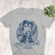 Personalized Saluki Dog Shirts For Human Bella Canvas Unisex T-shirt Athletic Heather