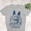 Personalized Dutch Shepherd Dog Shirts For Human Bella Canvas Unisex T-shirt Athletic Heather