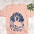 Personalized Foxhound Dog Shirts For Human Bella Canvas Unisex T-shirt Heather Peach