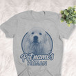 Personalized Great Pyrenees Dog Shirts For Human Bella Canvas Unisex T-shirt Athletic Heather