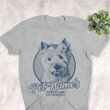 Personalized West Highland White Terrier Dog Shirts For Human Bella Canvas Unisex T-shirt Athletic Heather