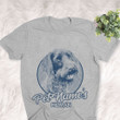 Personalized Wirehaired Pointing Griffon Dog Shirts For Human Bella Canvas Unisex T-shirt Athletic Heather