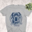 Personalized Neapolitan Mastiff Dog Shirts For Human Bella Canvas Unisex T-shirt Athletic Heather