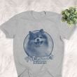 Personalized Pomeranian Dog Shirts For Human Bella Canvas Unisex T-shirt Athletic Heather