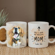 This Is What An Awsome Dad/Mom Looks Like Pet Portrait Personalized Mug Father's Day Gift, Gift for Dog Dad, Dog Papa
