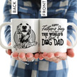 Personalized Happy Father's Day Custom Dog Photo For Dad Mug
