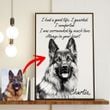 Pet Memorial Sketch Portrait Custom Image Poster Gift For Pet Owners Dog Lovers