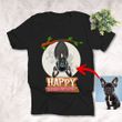 A Bat Dog Colorful Halloween T-Shirt Personalized Gift for Dog Lover