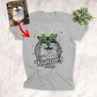 Customized Christmas Funny Glasses Sketch Pet T-Shirt Gift For Xmas