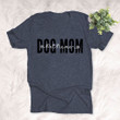 Personalized Dog Mom Pet Name Custom T-shirt Birthday Gift For Dog Mama