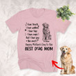 I Love Treats I Love Walkies Personalized Mother's Day Shirt Gift For Dog Mama