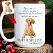 Happy Father's Day Dog Dad Mug, Pet Mug, Best Gift For Father