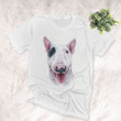 Bull Terrier Water Color Style Dog Lover Unisex T-shirt