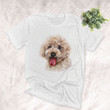 Poodle Water Color Style Dog Lover Unisex T-shirt