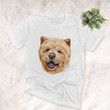 Chow Chow Water Color Style Dog Lover Unisex T-shirt