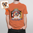 Customized Halloween Dog Pirate Unisex T-shirt For Dog Dad Dog Mom