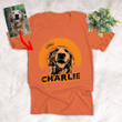 Happy Halloween Customized Dog Portrait Unisex T-shirt For Dog Owners