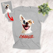Customized Halloween Dog Costume Unisex T-shirt For Dog Dad, Dog Mom Halloween Gift