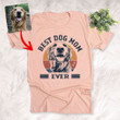 Personalized Best Dog Mom Ever Sketch Unisex T-shirt